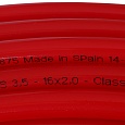 Труба STOUT PEX-A 16х2,0 (сшит. полиэтилен с кисл. сл., красная) (бухта 200м) /SPX-0002-001620/